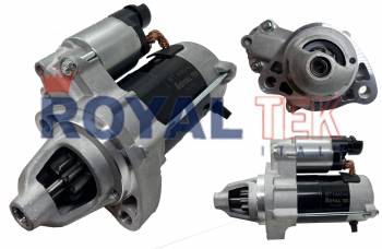 MOTOR DE ARRANQUE ROYALTEK HONDA FIT 1.5 (DESDE 2007) - 1 KW / 12 VOLTS / 9 DIENTES / SENTIDO HORARIO --- OEM 17998 4280003390